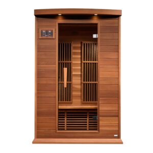 Asusauna 2-Person Near Zero EMF FAR Infrared Sauna-Asusauna