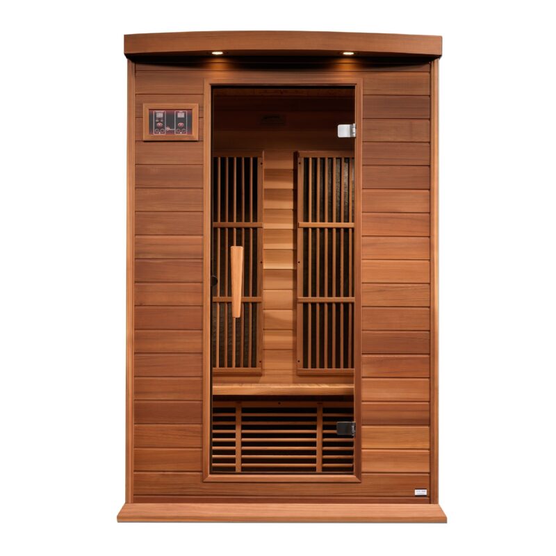Asusauna 2-Person Near Zero EMF FAR Infrared Sauna-Asusauna