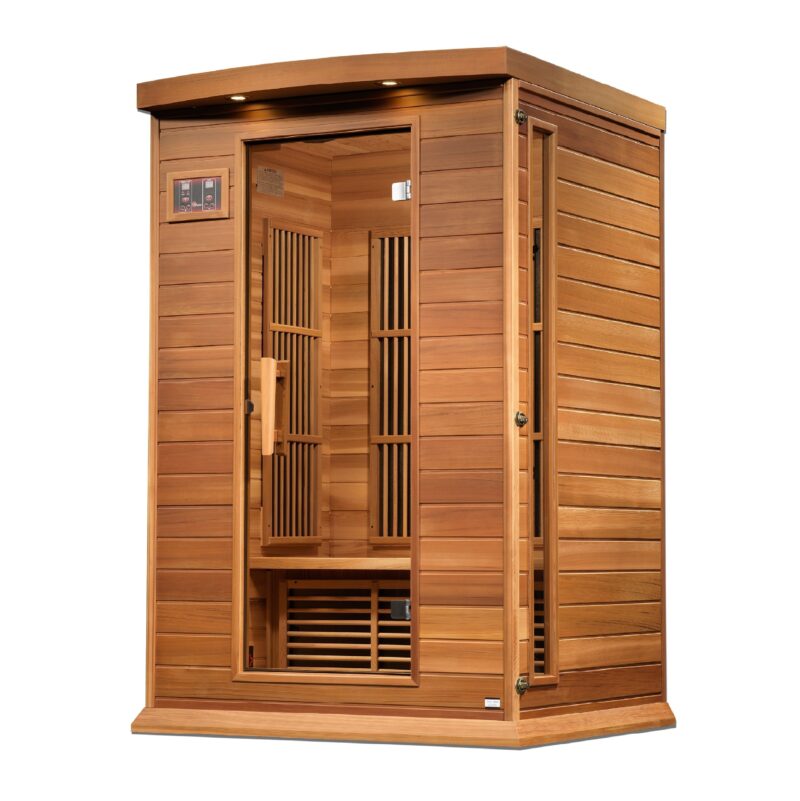 Asusauna 2-Person Near Zero EMF FAR Infrared Sauna-Asusauna