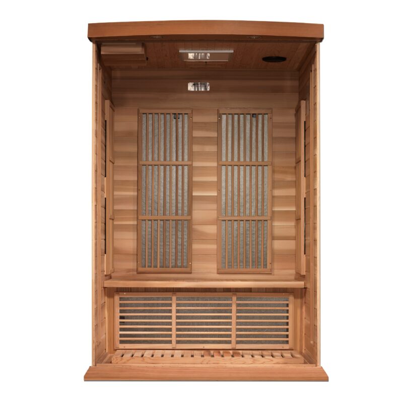 Asusauna 2-Person Near Zero EMF FAR Infrared Sauna-Asusauna