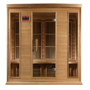 Asusauna 4-Person Low EMF FAR Infrared Sauna-Asusauna