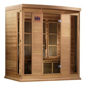 Asusauna 4-Person Low EMF FAR Infrared Sauna-Asusauna